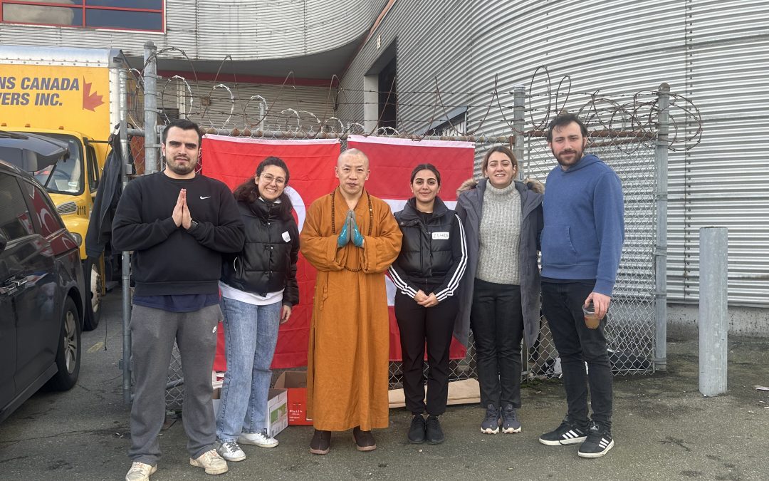 Charity | Canadian Xing Wu Zen Temple donated materials to the earthquake-stricken areas in Turkey, Master Shi Xing Wu took part in volunteer work